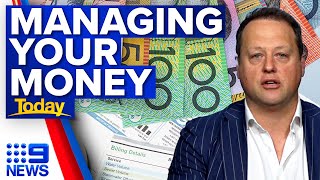 Financial planner’s tips to combat cost of living  9 News Australia [upl. by Ahsimot]