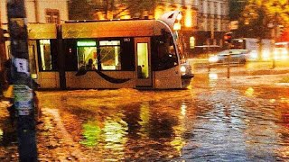 So wütete das Unwetter in Freiburg [upl. by Hemphill]