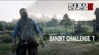 Red Dead Redemption II Bandit challenge 7 without any bounty [upl. by Brodie]