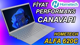 Hometech Alfa 620C Intel Celeron N4020C Notebook Kutu Açılış Ve Kısa İnceleme [upl. by Riamu]