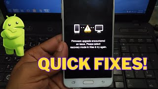 How to Fix Firmware Upgrade Encountered an Issue on Samsung  100 Work  Android Data Recovery [upl. by Gaelan]