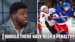 PK Subban You can’t tell me Panarin didn’t hit Oshie in the head  NHL on ESPN [upl. by Samoht]