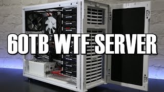 TTLs WTF 60TB Server Complete Skylake amp Adaptec 81605ZQ Plex Home Server NAS [upl. by Leno]