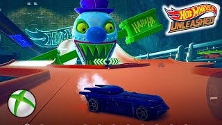 New Legendary Batmobile Unlocked And Racing At Joker Gt Track At Hot Wheels Unleashed [upl. by Oralee]