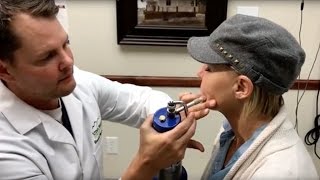 Sun Spot Removal with Liquid Nitrogen by Dermatologist Dr David Myers [upl. by Anivid]