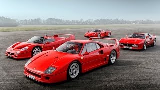 Ferrari Enzo F40 F50 amp 288 GTO  Top Gear [upl. by Towers]