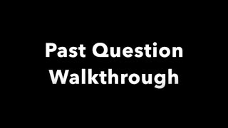 Past Question Walkthrough  Enthalpy Changes 1 [upl. by Dorris]