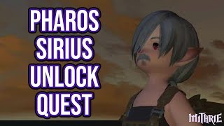 FFXIV 21 0139 Pharos Sirius Unlock Quest [upl. by Yenor]