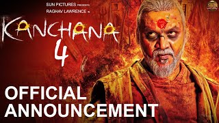 KANCHANA 4  OFFICIAL ANNOUNCEMENT😱🔥😍  Raghava Lawrence  Ashwin Babu  Horror Comedy Movie [upl. by Elbertina]