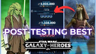 Five BEST Naboo Raid Teams in SWGOH [upl. by Whang]