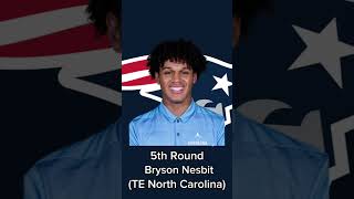 2025 Patriots Mock Draft NFL nfl patriots nfldraft viralvideo football fypシ゚ fyp viral mlb [upl. by Edelson]