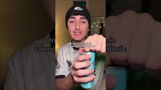 Unboxing calendrier de l’avent Redbull [upl. by Irwinn]