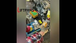 Liftpand electric wire rope hoist handling and remote control [upl. by Stilu836]