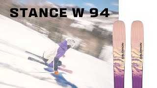 STANCE W 94  Salomon Alpine Ski [upl. by Beal]