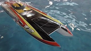 RC Powerboat 997 Kmh  62mph [upl. by Nylauqcaj194]