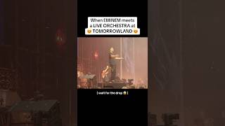 Mayhem teaming up with a live orchestra to play some eminem 😍 dimitrivegas timmytrumpet edm [upl. by Teerprug]