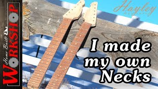 How to make a Guitar Neck [upl. by Gothart]