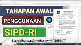 Tahapan awal penggunaan SIPDRI  Cara Menggunakan aplikasi SIPDRI Pertamakali [upl. by Llabmik684]