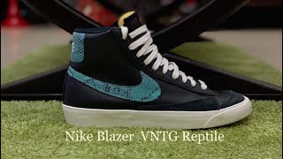 Nike Blazer Mid ‘77 VNTG Reptile [upl. by Tayib287]