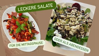 Salate zum mitnehmen  lecker Rezepte für die Mittagspause [upl. by Adnoved849]