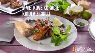 Limetkové kuracie krídla z grilu [upl. by Boot]