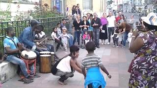 Danse africaine à Soissons  avec Pelagie Youan [upl. by Annaohj]