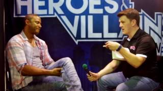 David Ramsey  Interview at FanFest Chicago 2017 [upl. by Atteuqaj]