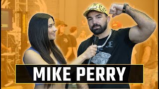 Platinum Mike Perry street interview at Bucked Up HQ in Utah [upl. by Yasmine959]