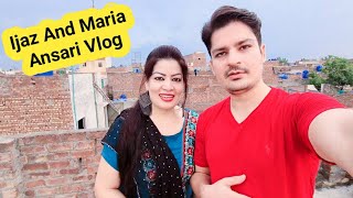 My First Vlog  Ijaz Ansari And Maria Ansari  Need Your Help  Please Guide Us [upl. by Atilahs]