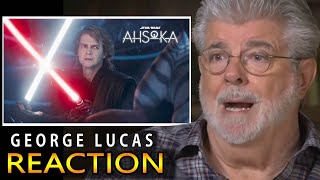 George Lucas REACTION Anakin vs Ahsoka Episode 5  AI [upl. by Lati16]