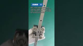 Maximum speed 15ms AMS AHG highspeed lownoise linear guide [upl. by Nelyk]