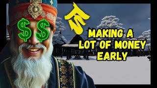 Make Money FAST Starting Out In Sengoku Dynasty Version 10 [upl. by Yonah594]