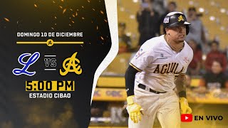 TIGRES DEL LICEY VS ÁGUILAS CIBAEÑAS  10 DE DIC 2023 [upl. by Kilian986]