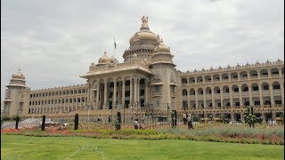 Magnificent buildings of Bengaluru  Vidhana Soudha Vikasa Soudha and High Court of Karnataka [upl. by Inot]