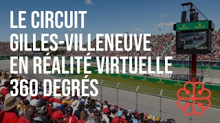 Circuit de GillesVilleneuves en réalité virtuelle  GillesVilleneuve Race Track in Virtual Reality [upl. by Abigael883]