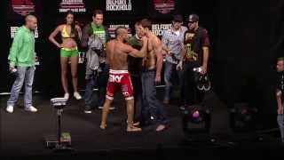 UFC on FX 8 Belfort vs Rockhold Weighin Highlight [upl. by Itsyrk]