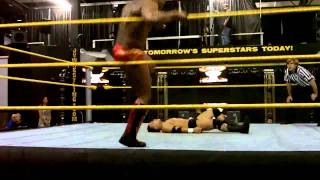 My Pro Wrestling Debut LOL  Chad Deity vs Jamin Olivencia [upl. by Onaimad]