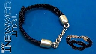 Comment faire bracelet facile pour homme [upl. by Acinyt]