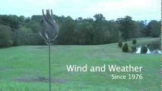 Glowing Rosebud Wind Spinner  Wind amp Weather [upl. by Tybald]