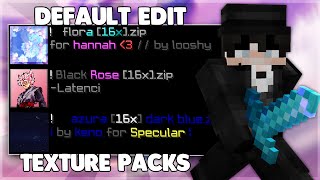 The BEST Default Edit Texture Packs For HYPIXEL Bedwars 189 INSANE FPS BOOST [upl. by Yelha528]