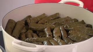 How to Make Lebanese Grape Leaves [upl. by Sirak]