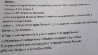 MonPlanMaths  Degré celsius vs degré Fahrenheit [upl. by Camarata695]