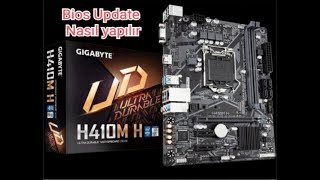 Gigabyte anakart bios update Gigabyte H410M Bios Qflash H410MHBİOSUPDATE [upl. by Infeld]