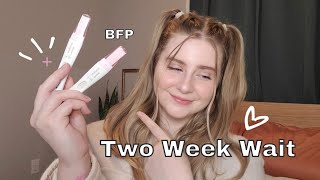 TWO WEEK WAIT SYMPTOMS WITH BABY 2 014 DPO [upl. by Nosauq]