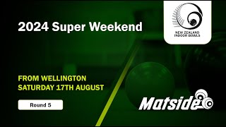 Matside brings you Live Coverage of NZ Indoor Bowls Super Weekend from Wellington NZ [upl. by Nyllaf]