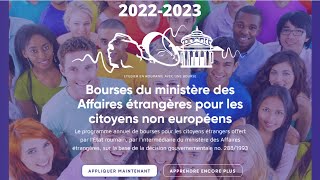 Comment postuler la bourse détude complète 20222023 du gouvernement Roumain boursedétuderoumaine [upl. by Maribelle785]