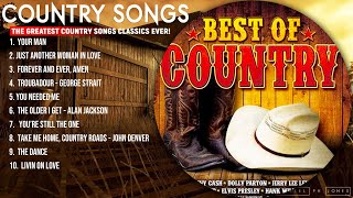 Best Slow Country Songs Of All Time  Top Greatest Old Classic Country Songs Collection [upl. by Aria]