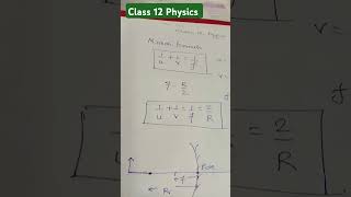 Class 12 physics magnification formula class 12 physics formula [upl. by Spracklen]