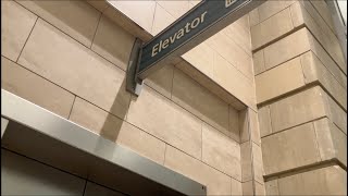 Schindler 330A Hydraulic Entrance Elevator at Queens Center Macys Wing  Elmhurst NY 2nd RT [upl. by Anali]