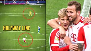 Harry Goal Crazy Halfway Line Goal vs Darmstadt  Kane Hattrick  Bayern 80 Darmstadt  Reactions [upl. by Elime317]